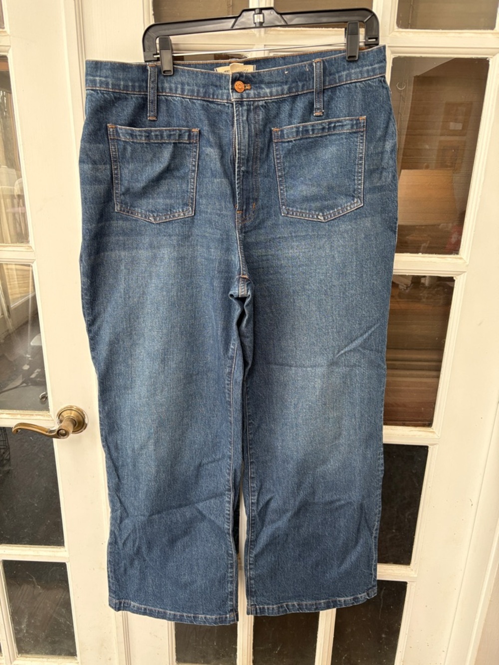 012 Madewell Perfect Vintage Wide Leg Jeans